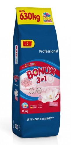 BONUX Professional mosópor 10,5 kg Pure Magnolia (140mosás)