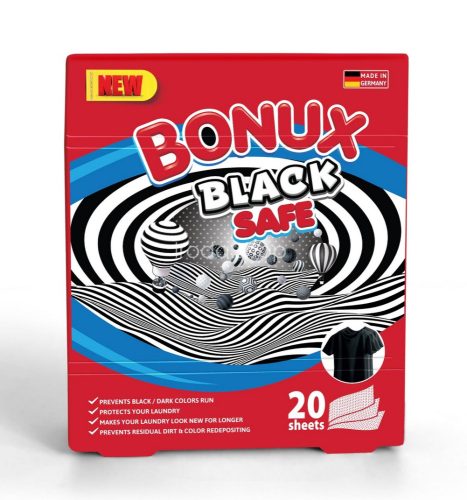 BONUX színfogó kendő fekete 20 db