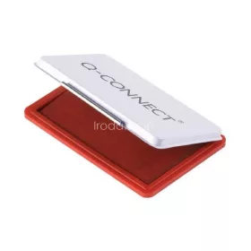 Bélyegzőpárna Q-Connect kicsi, fém, 90x55mm piros