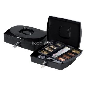 Pénzkazetta 32,5x24x9cm Q-Connect / Wedo 145.4 fekete