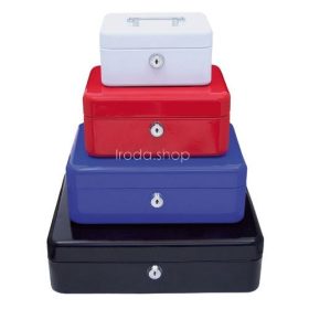 Pénzkazetta 32,5x24x9cm Q-Connect / Wedo 145.4 piros