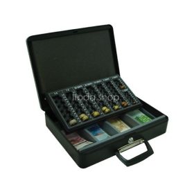 Pénzkazetta fedeles euros érmetartóval Q-Connent KF04280