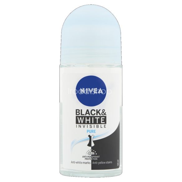 NIVEA golyós dezodor 50 ml Black&White invisible pure