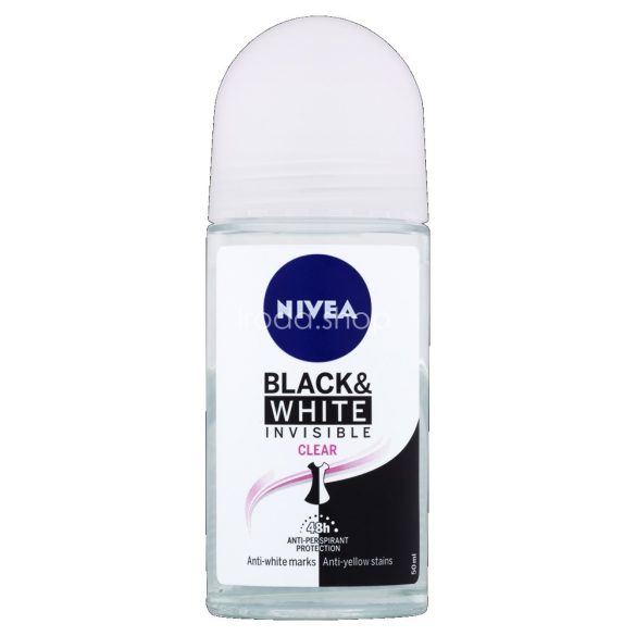 NIVEA golyós dezodor 50 ml Black&White invisible clear