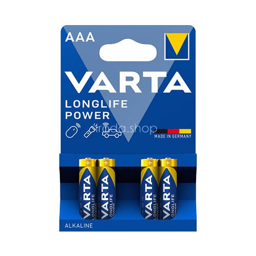 Elem Varta Longlife Power tartós LR3 mikro 1,5V 4db 4903121414