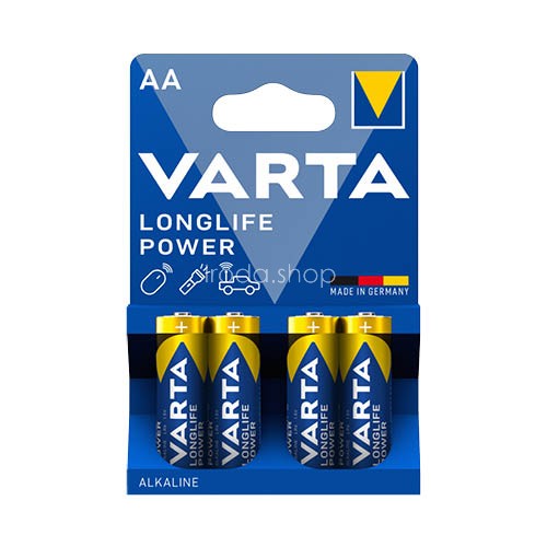 Elem Varta Longlife Power tartós LR6 ceruza 1,5V 4db 4906121414