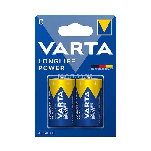 Elem Varta Longlife Power tartós LR14 bébi 1,5V 2db 4914121412