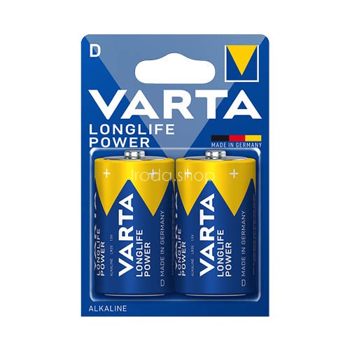 Elem Varta Longlife Power tartós LR20 góliát 1,5V 2db 4920121412