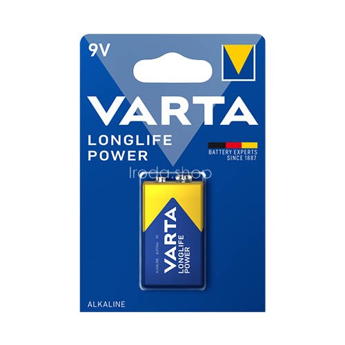 Elem Varta Longlife Power tartós 6LR61 9V-os 4922121411