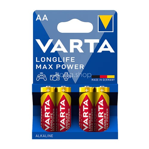 Elem Varta Max-Tech alkáli LR6 ceruza 1,5V 4db 4706101404