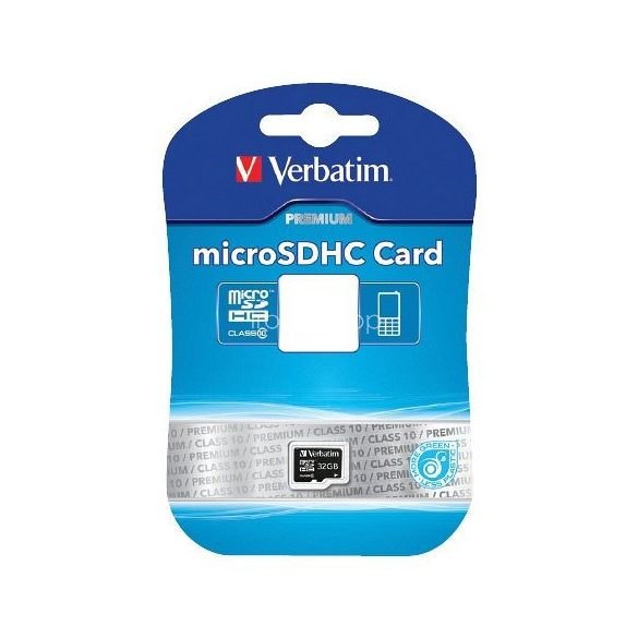 Memóriakártya VERBATIM MicroSD Class 10 8GB 44012