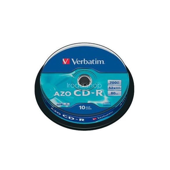 CD-R Verbatim 700MB 52x (DataLife) 10db/henger EXTRA 43437