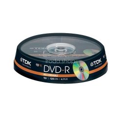 DVD-R TDK 4,7GB 16x 10db henger