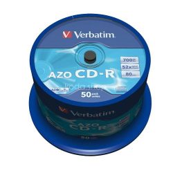 CD-R Verbatim 700MB 52x 50db/henger 43343