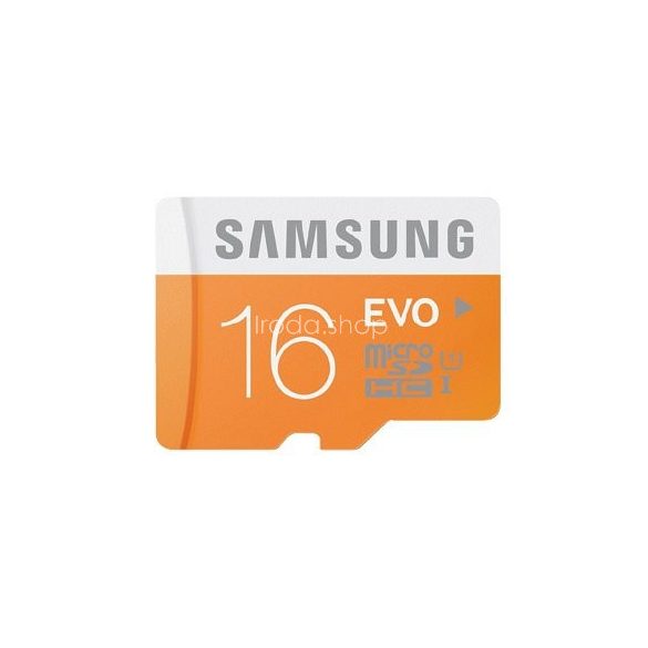 Memóriakártya SAMSUNG EVO 16GB microSD+adapter