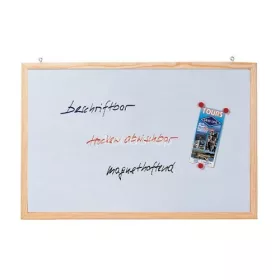 Fehértábla 40x60cm fakeretes CC-MM4060 lakkozott Franken