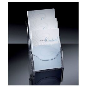 Prospektustartó A/4 3részes asztali Sigel LH130