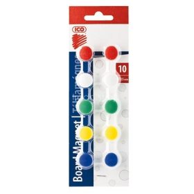 Mágnes 15mm/10db-os Ico