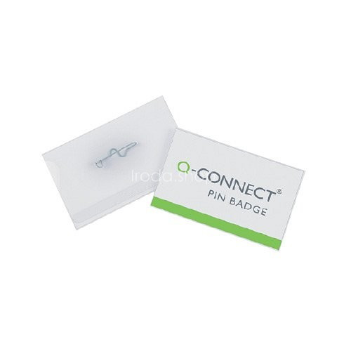 Névkitűző 100db-os Q-Connect KF01566
