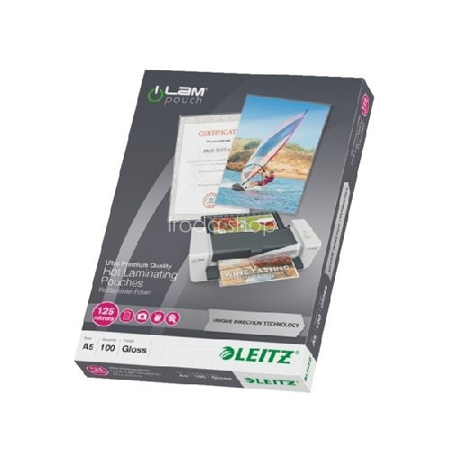 Lamináló fólia A/5 meleg UDT STANDARD 125 mikron, 100db/cs74930000