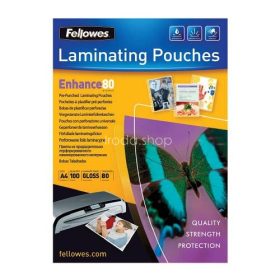 Lamináló fólia A/4 fényes 80 mikron előre lyukasztott IFW54525 1DB