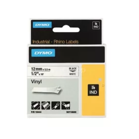 Betűnyomó kazetta gépi 12mm Dymo színes vinyl - sárga