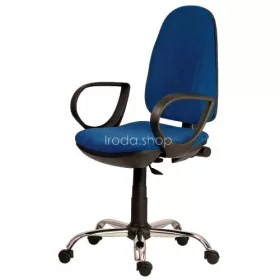 Forgószék irodai PEGAZ CLX karfával kék