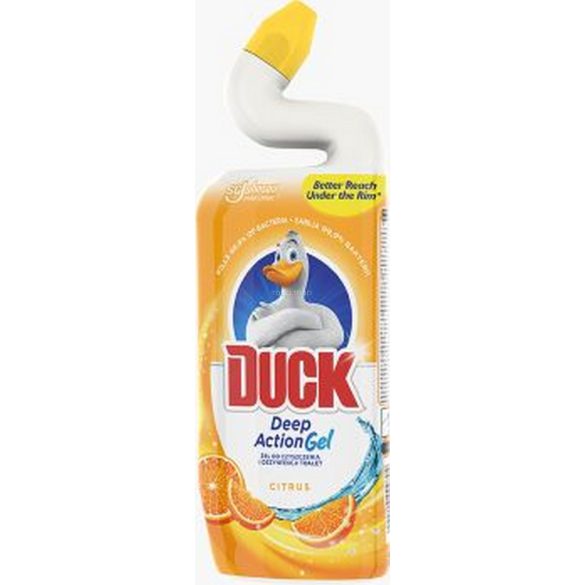 Duck® Deep Action WC-tisztító fertőtlenítő folyadék 750 ml Citrus