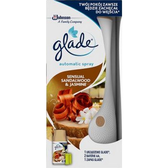 Glade® Automatic Spray készülék 269 ml Sensual szantálfa és jázmin