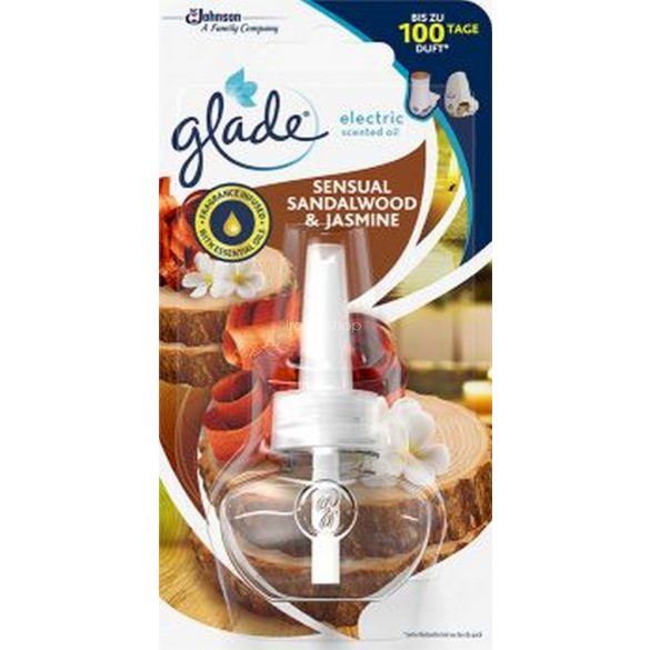 Glade® elektromos utántöltő 20 ml Sensual szantálfa és jázmin