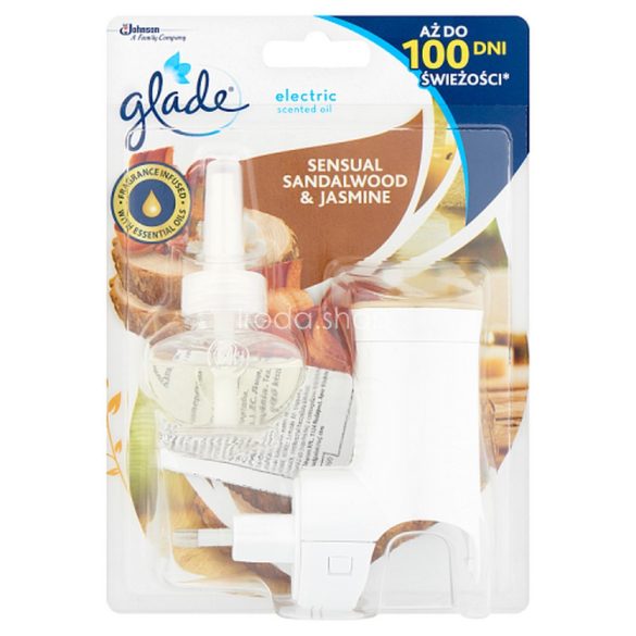 Glade® elektromos készülék 20 ml Sensual szantálfa és jázmin