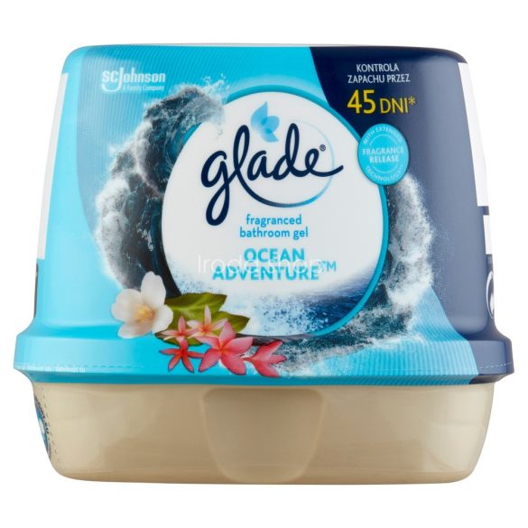 Glade® fürdőszobai légfrissítő zselé 180 g Ocean Adventure
