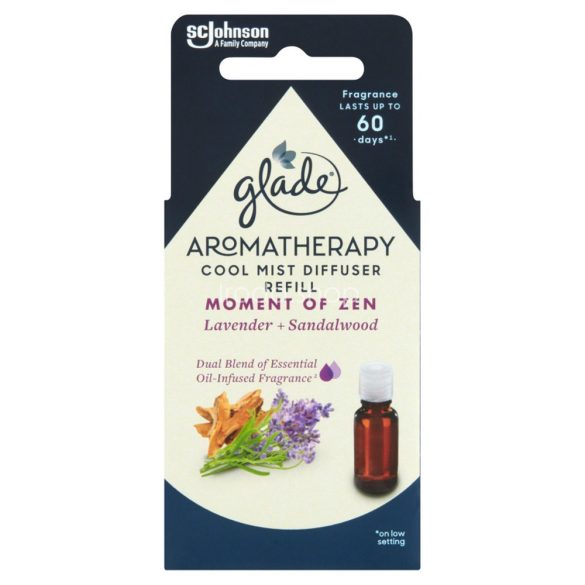 Glade® Aromatherapy Cool Mist Diffuser párologtató utántöltő Moment of Zen