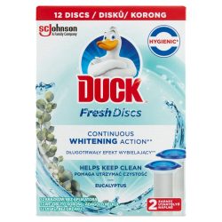   Duck® Fresh Discs zselés WC-öblítő korong utántöltő 2x36 ml Eukaliptusz