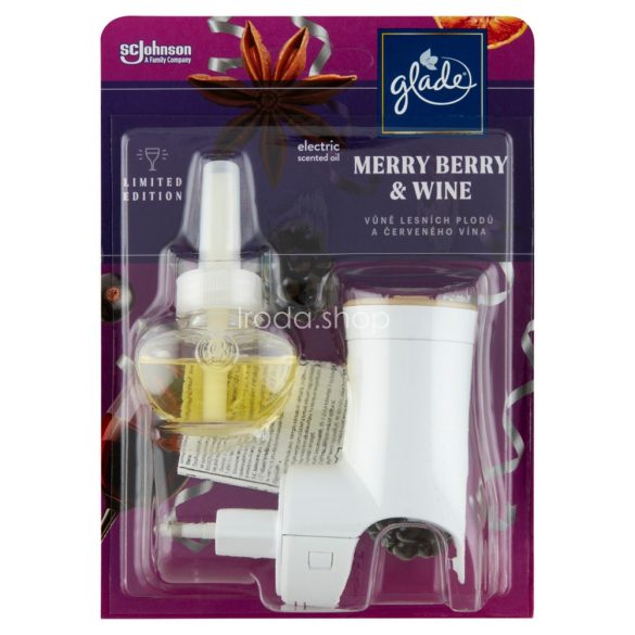 Glade® elektromos készülék 20 ml Merry Berry & Wine
