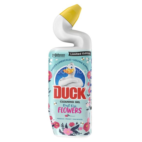 Duck® Cleaning gél WC-tisztító folyadék 750 ml First Kiss Flowers