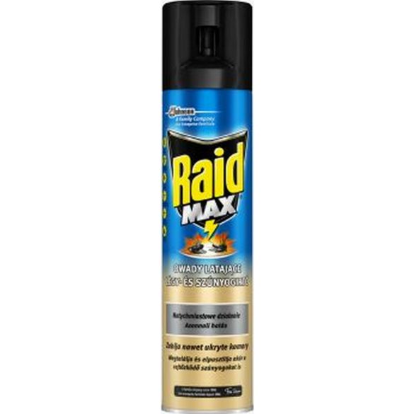 Raid® MAX légy- és szúnyogirtó aeroszol 300 ml