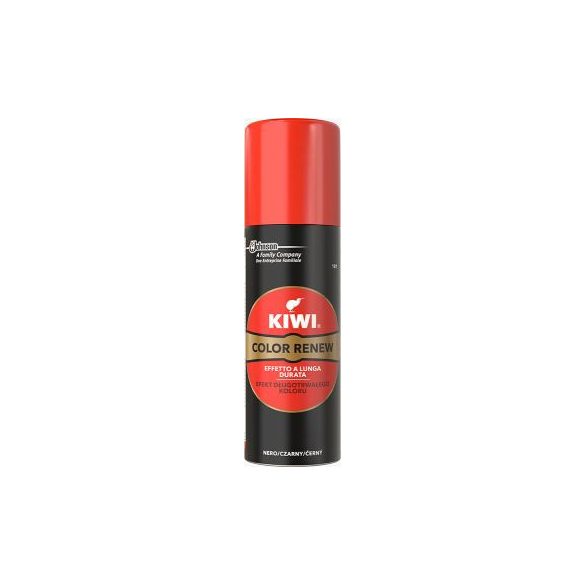 Kiwi® Velúr Nubuk regeneráló spray 200 ml fekete
