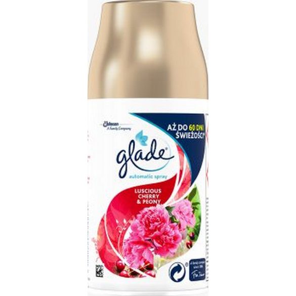 Glade® Automatic Spray utántöltő 269 ml Zamatos cseresznye és bazsarózsa