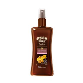HAWAIIAN TROPIC SPF20 száraz olaj spray 200 ml
