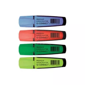Szövegkiemelő klt. 4db-os Q-Connect Prémium KF16041