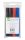 Marker klt. 4db permanent Q-Connect kerek 2 fek/ 1 kék/ 1 pir KF26088