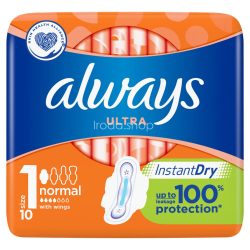 Always egészségügyi betét Ultra Normal Plus 10 db