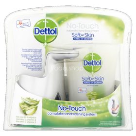   DETTOL érintés nélküli kézmosó készülék 250 ml Aloe Vera (ezüst)