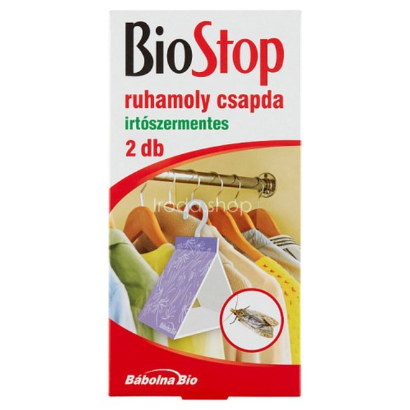 BIOSTOP ruhamoly csapda 2 db