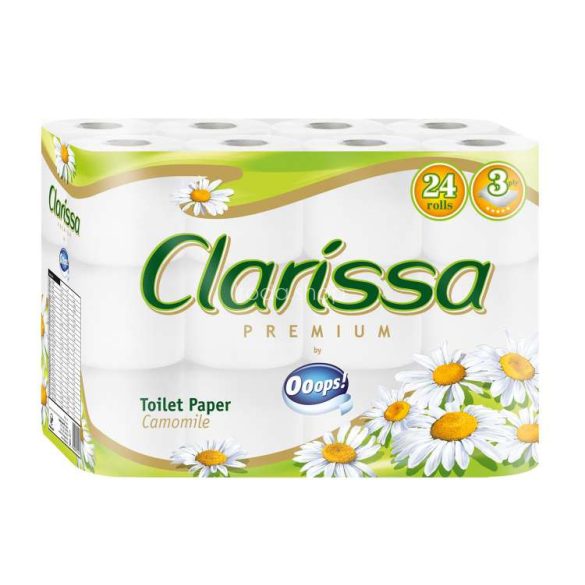 Clarissa Kamilla Prémium toalettpapír 24 tekercs