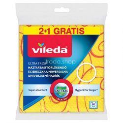 VILEDA Ultra Fresh háztartási törlőkendő 2+1 db