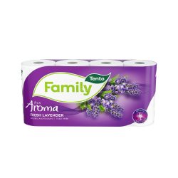   TENTO toalettpapír Family Fresh Lavender 2 rétegű 8 tekercses
