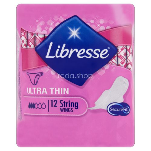 Libresse egészségügyi betét 12 db Ultra String wings