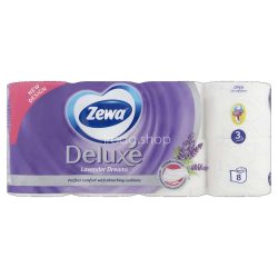   Zewa Deluxe toalettpapír 3 rétegű 8 tekercs Lavender Dreams